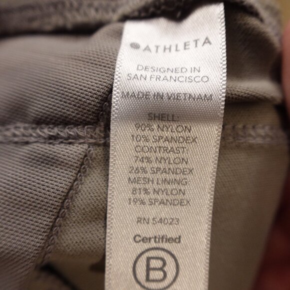 Athleta Headlands Hybrid Cargo Pants Women’s 4 Gray High-Rise Outdoor Utility - Picture 12 of 15